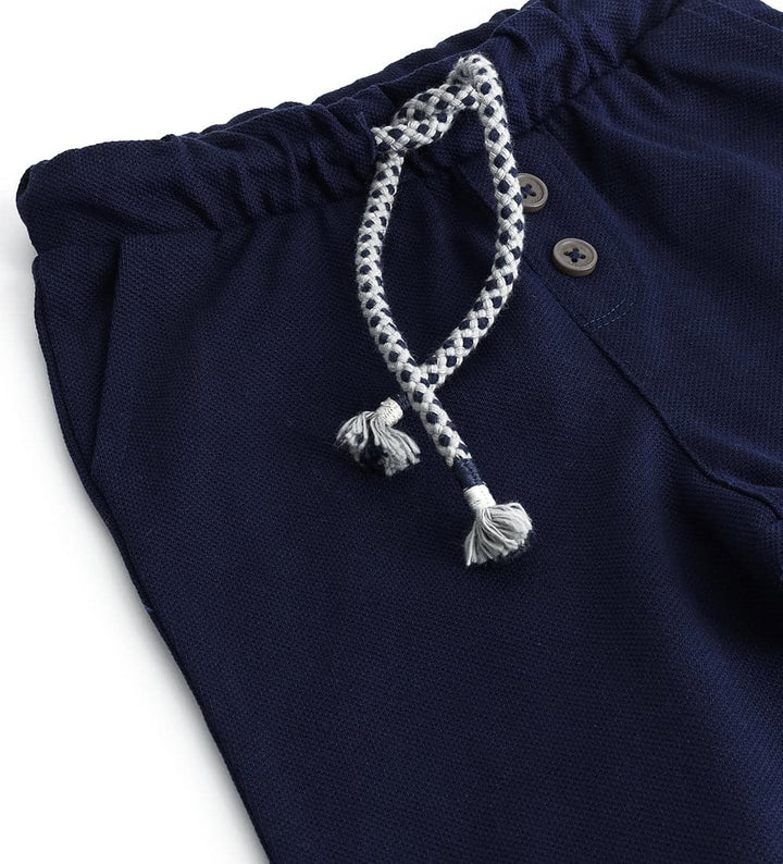 DAPPER DRAWSTRING COMFY TODDLER BOY PANTS - Little Betty
