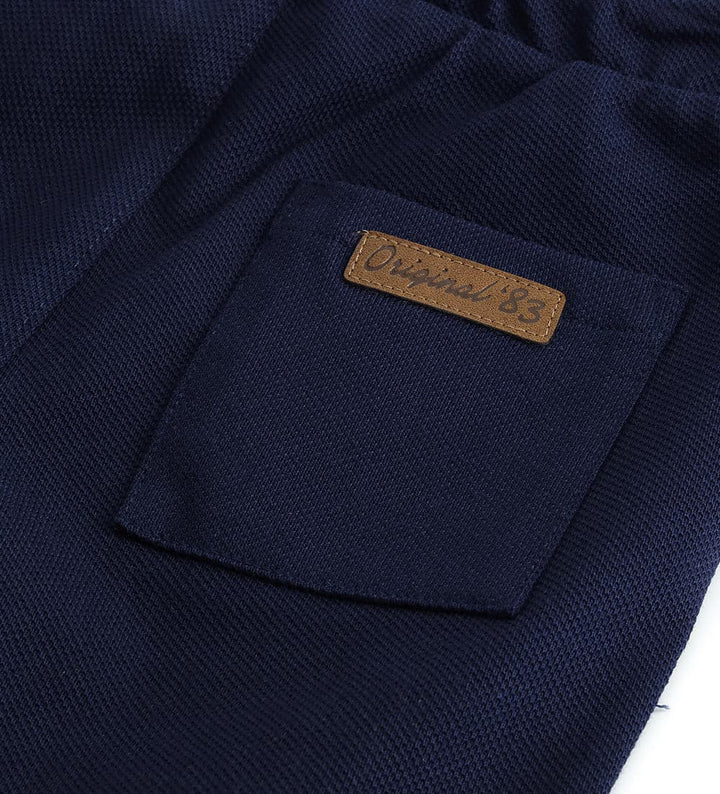 DAPPER DRAWSTRING COMFY TODDLER BOY PANTS - Little Betty