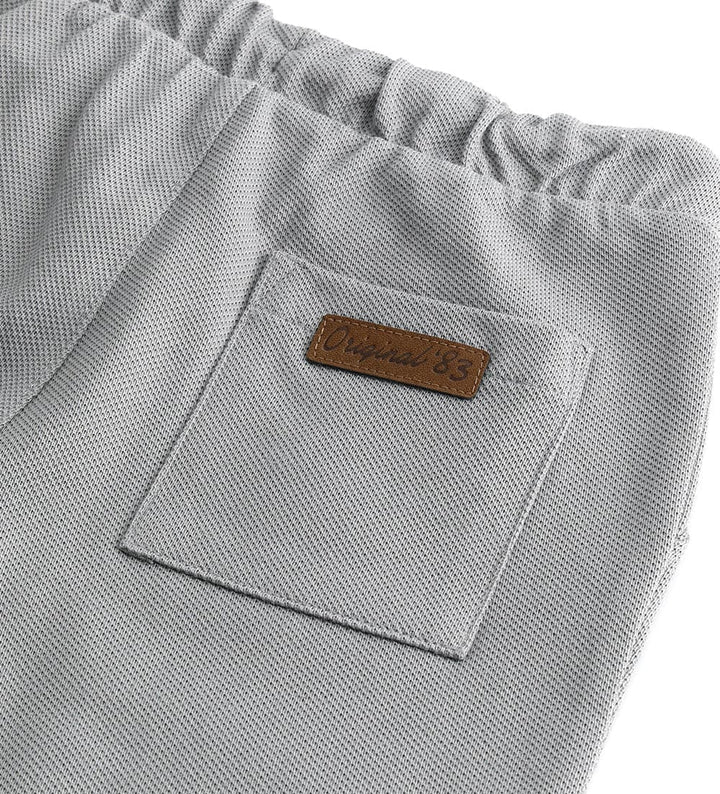 DAPPER DRAWSTRING COMFY TODDLER BOY PANTS - Little Betty