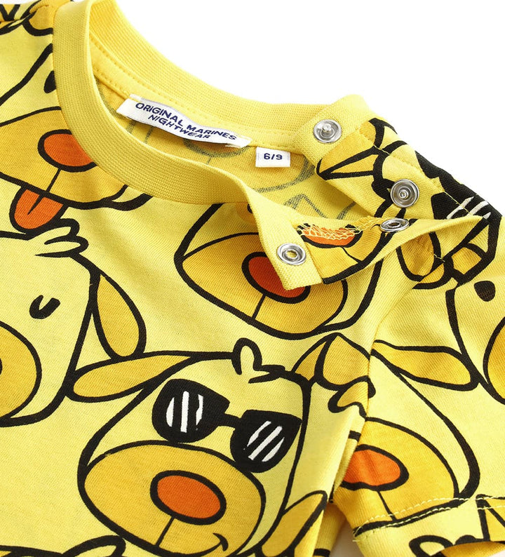 DOG LOVER FUNNY SHORT COTTON TODDLER PAJAMAS BOY - Little Betty