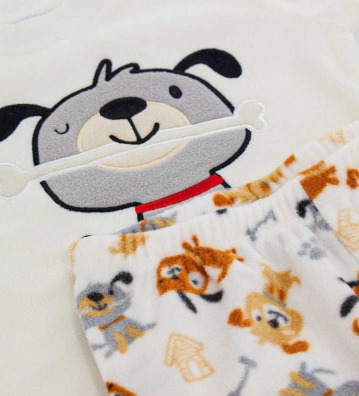 DOG LOVER TODDLER BOY FLEECE PAJAMAS - Little Betty