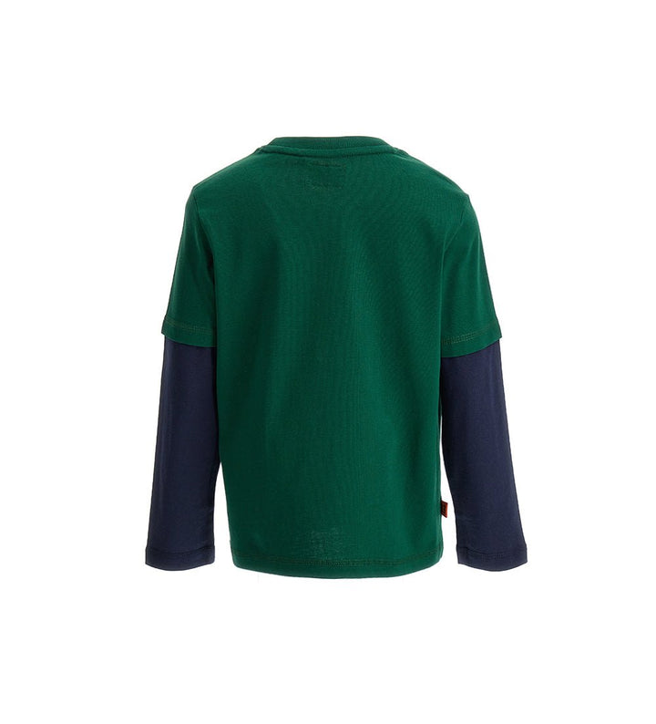 DOUBLE SLEEVE EFFECT TEE - BOYS LONG SLEEVE SHIRTS - Little Betty
