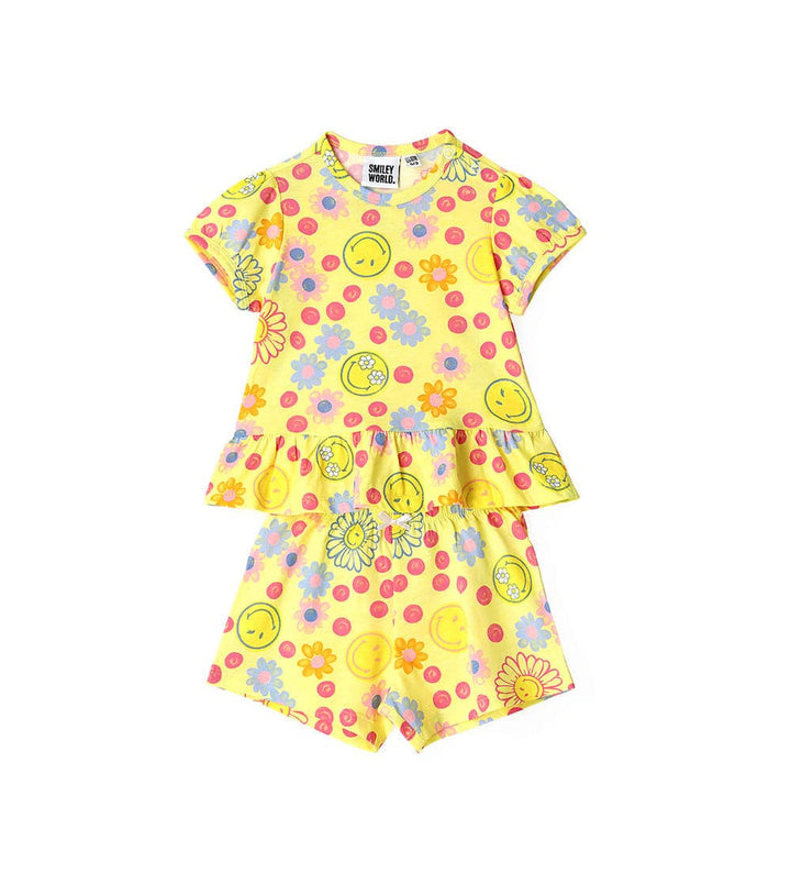 DREAMY SMILES TODDLER GIRL PAJAMAS SET - Little Betty