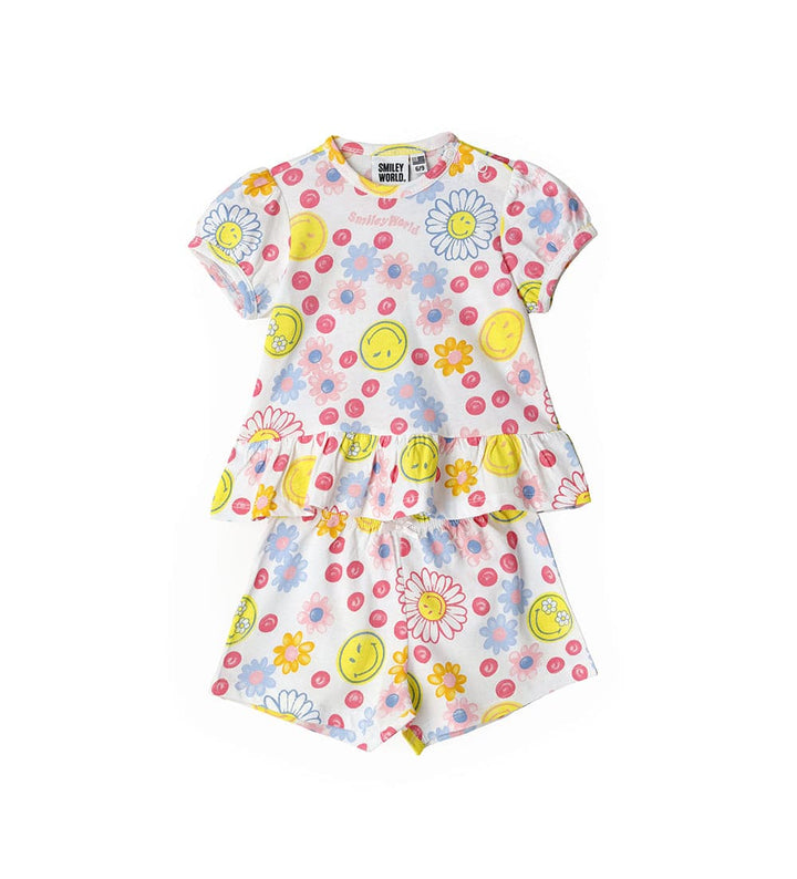 DREAMY SMILES TODDLER GIRL PAJAMAS SET - Little Betty