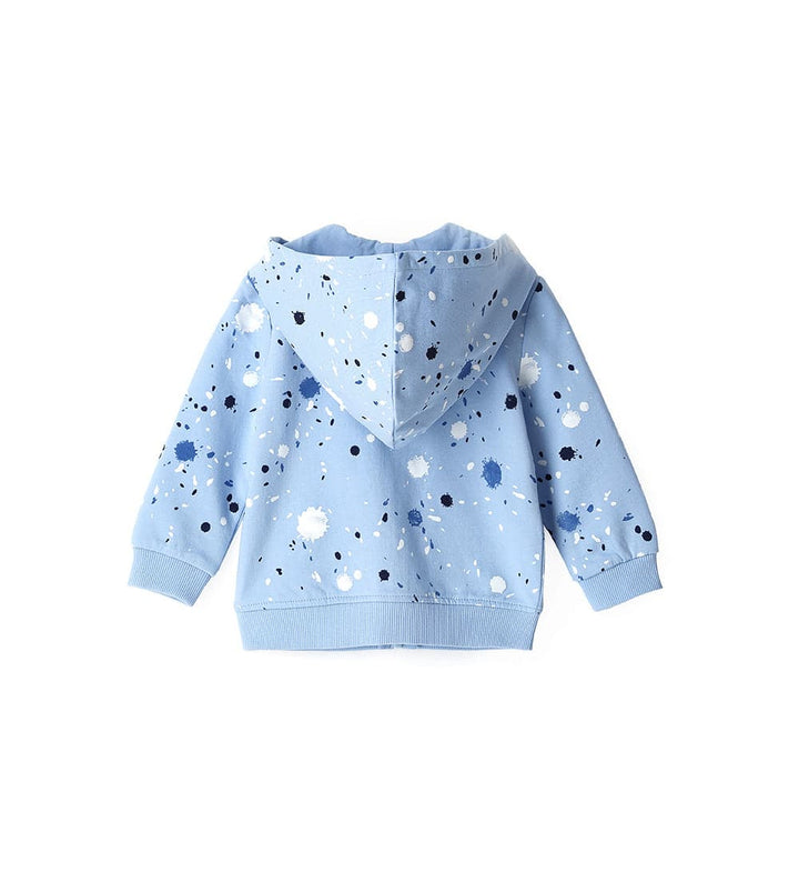 ECO TEAM COMFORT COTTON TODDLER BOY ZIP UP HOODIE - Little Betty