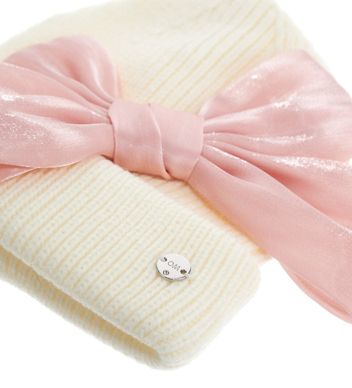 ELEGANT BOW BEANIE - GIRLS HATS - Little Betty