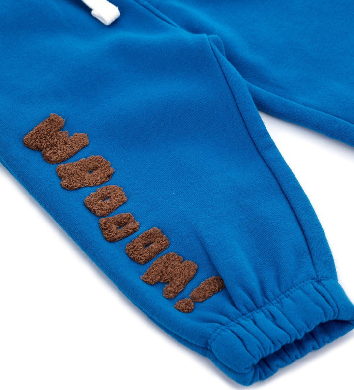 EMBROIDERED TERRY FLEECE TODDLER BOY SWEATPANTS - Little Betty