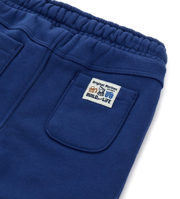 EMBROIDERED TERRY FLEECE TODDLER BOY SWEATPANTS - Little Betty