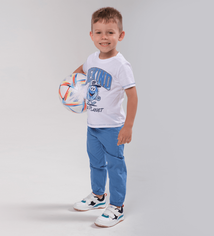 FALL ESSENTIAL 100% COTTON TODDLER BOY PANTS - Little Betty