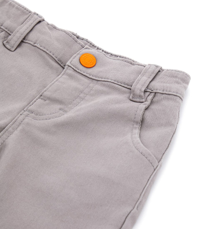 GABARDINE TODDLER BOY BLACK PANTS / GREY PANTS- Little Betty
