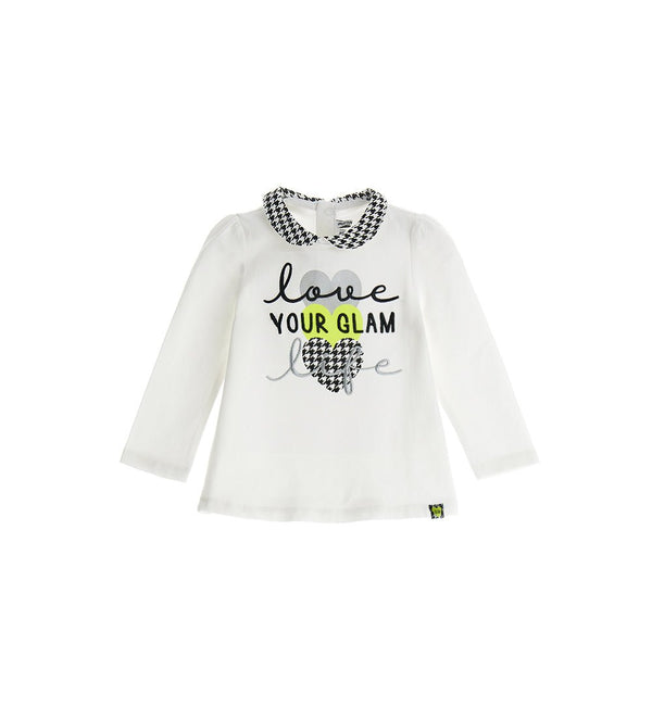GLAM LIFE CASUAL TEE- TODDLER GIRL LONG SLEEVE SHIRTS - Little Betty