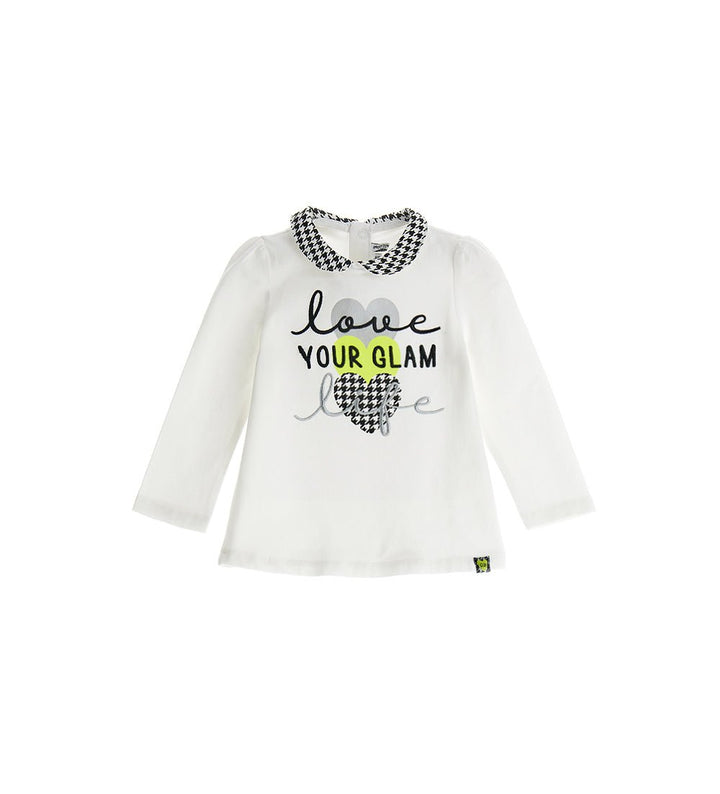 GLAM LIFE CASUAL TEE- TODDLER GIRL LONG SLEEVE SHIRTS - Little Betty