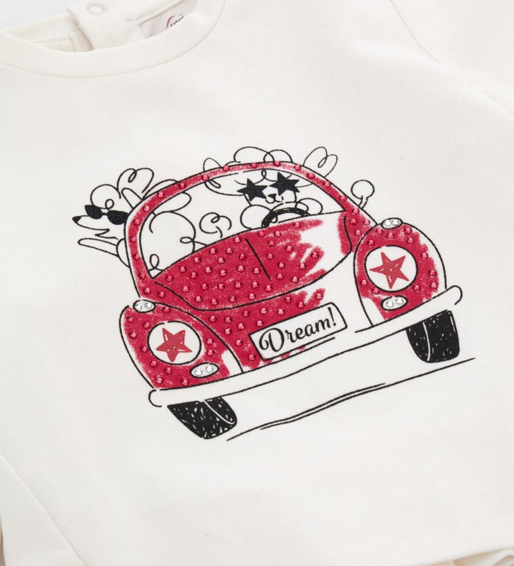 GLAM RIDE SNAP-BACK TEE - TODDLER GIRL LONG SLEEVE SHIRTS - Little Betty