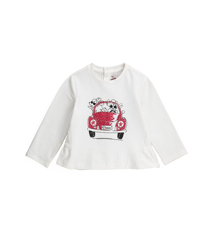 GLAM RIDE SNAP-BACK TEE - TODDLER GIRL LONG SLEEVE SHIRTS - Little Betty