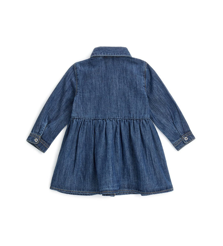 KITTEN CHIC TODDLER GIRL DENIM DRESS - Little Betty