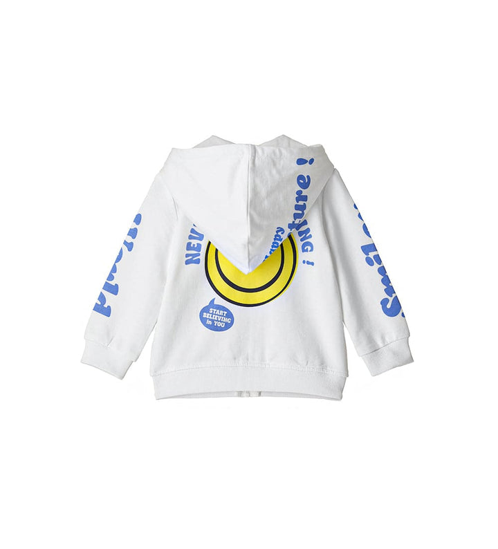 LAUGH & LOUNGE TODDLER BOY ZIP UP HOODIE - Little Betty