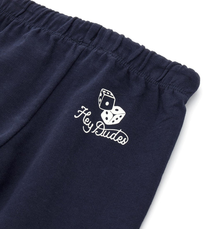 LA CONTRAST 100% COTTON FLEECE TODDLER SWEATPANTS FOR BOYS - Little Betty