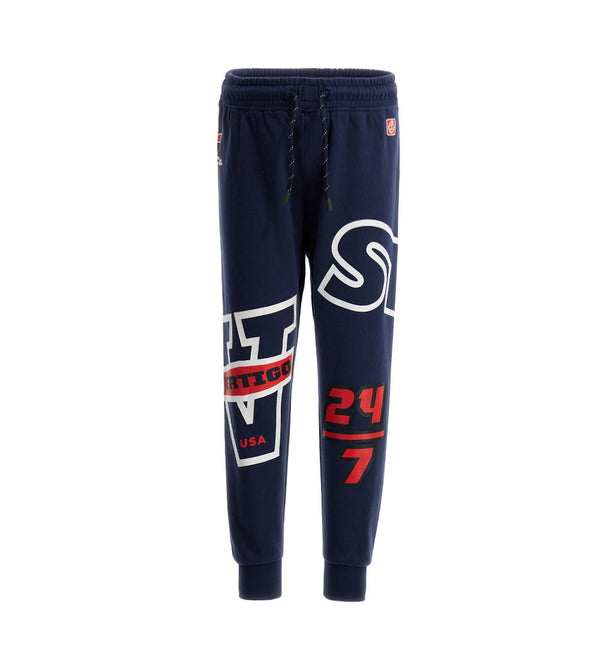MACRO PRINT SIDE POCKET BOYS JOGGER SWEATPANTS - Little Betty