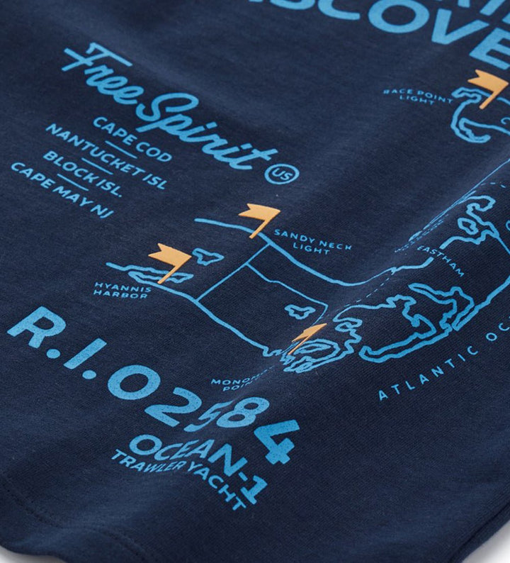 MARINE DISCOVERY TEE  - BOYS LONG SLEEVE SHIRTS - Little Betty