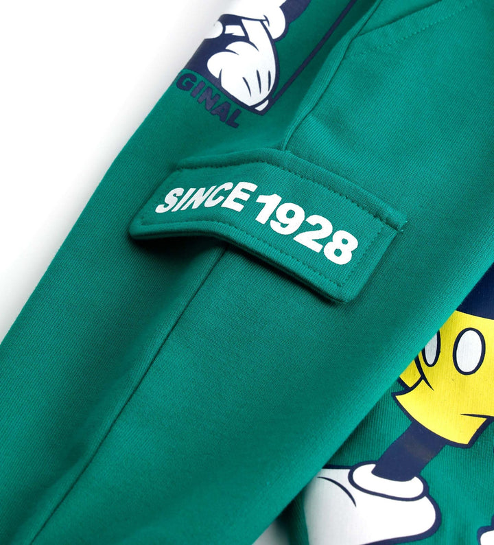 MICKEY MAGIC PLAY BABY BOY PANTS IN GREEN - Little Betty