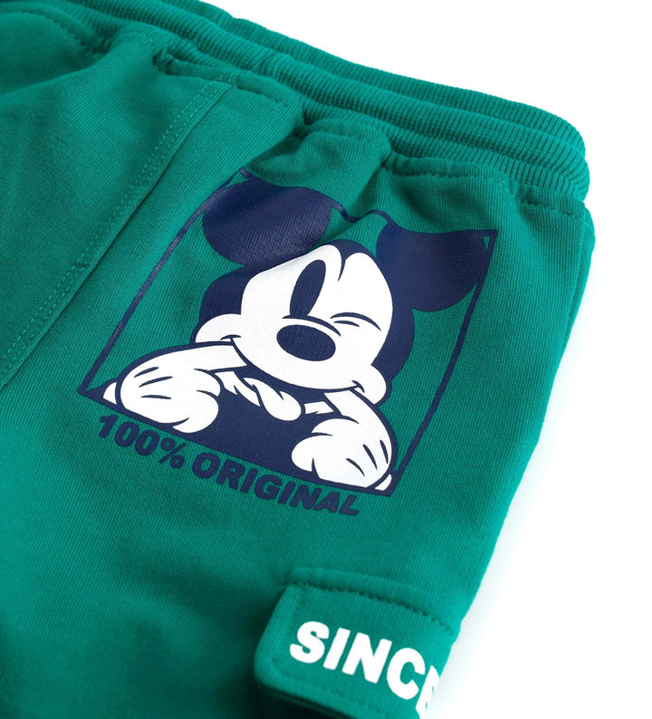 MICKEY MAGIC PLAY BABY BOY PANTS IN GREEN - Little Betty