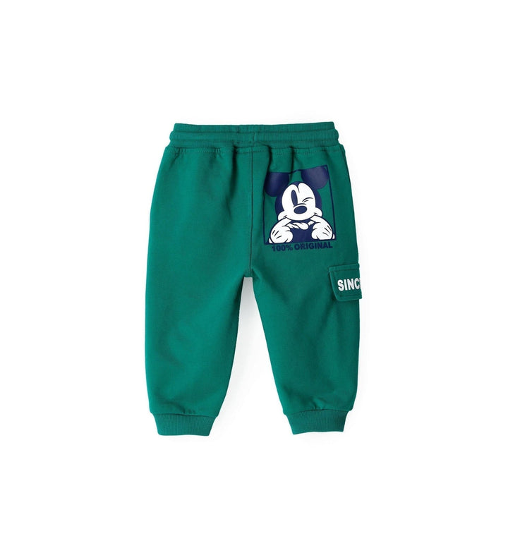 MICKEY MAGIC PLAY BABY BOY PANTS IN GREEN - Little Betty