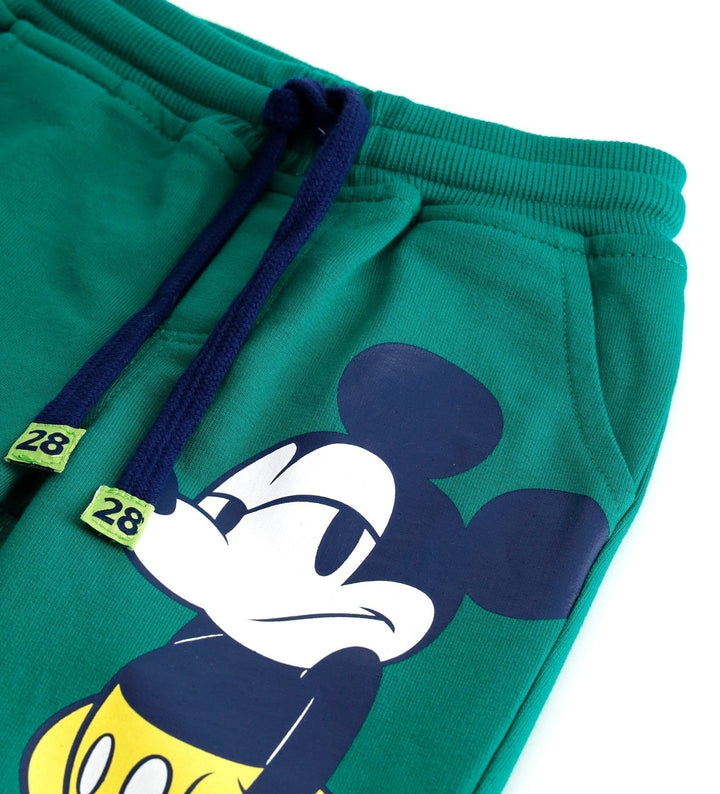 MICKEY MAGIC PLAY BABY BOY PANTS IN GREEN - Little Betty