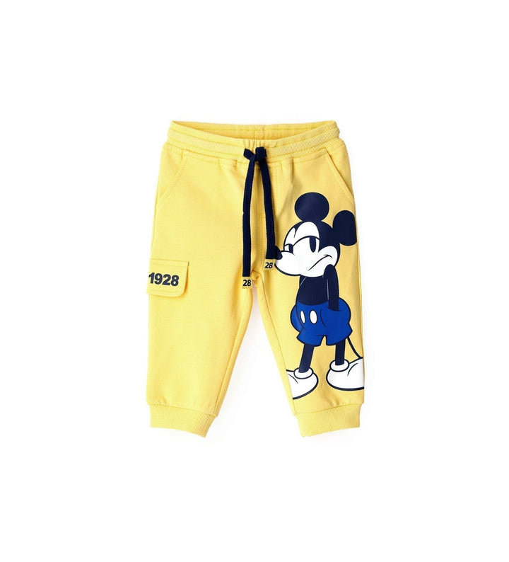 MICKEY MAGIC PLAY TODDLER SWEATPANTS IN YELLOW - Little Betty