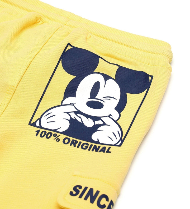 MICKEY MAGIC PLAY TODDLER SWEATPANTS IN YELLOW - Little Betty
