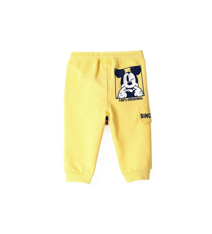 MICKEY MAGIC PLAY TODDLER SWEATPANTS IN YELLOW - Little Betty