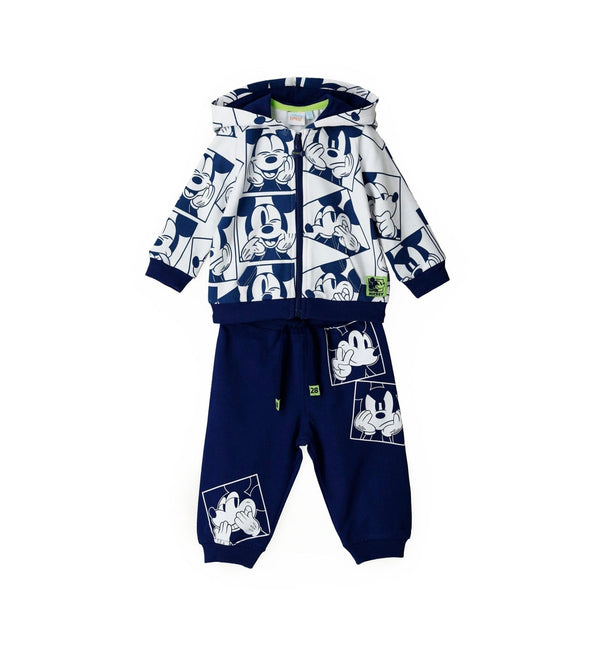 MICKEY ZIP-UP HOODY & PANTS  - TODDLER BOY OUTFIT SETS - Little-Betty