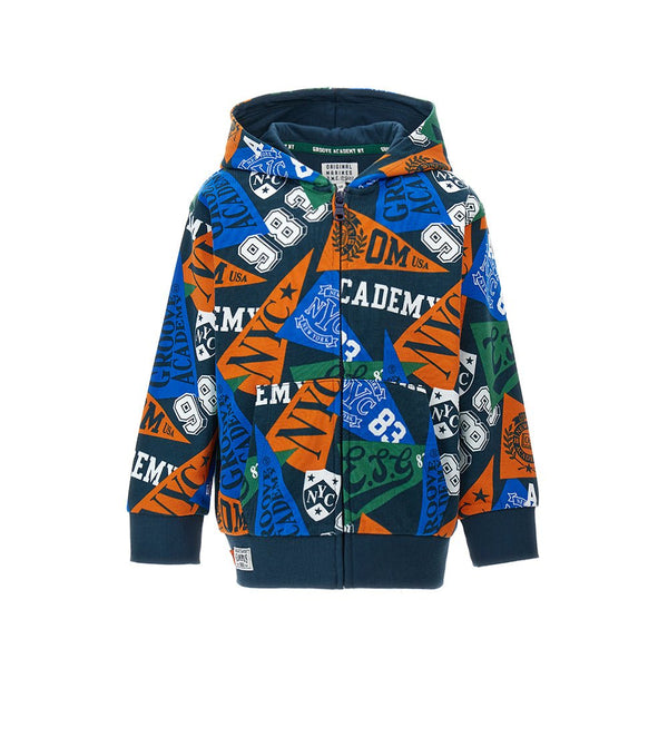 NIC EYE-CATCHING STYLE COTTON BOYS ZIP UP HOODIE - Little Betty