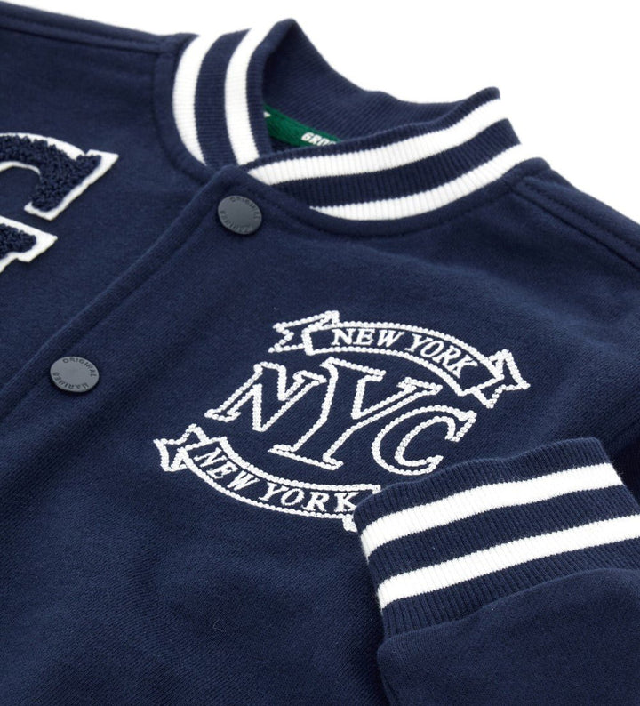 NYC VIBES BOYS BOMBER JACKET - Little Betty