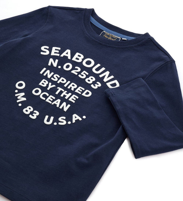OCEAN-INSPIRED TEE - BOYS LONG SLEEVE T SHIRTS- Little Betty