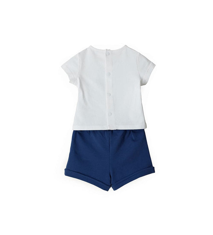 OCEAN LOVER T-SHIRTS AND SHORTS NEWBORN SET - Little Betty