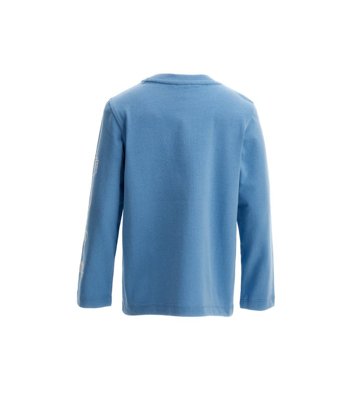OCEAN VIBES TEE WITH ROUND NECK - BOYS LONG SLEEVE SHIRTS - Little Betty
