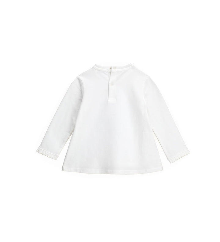 PARISIAN SUMMER COTTON TEE - TODDLER GIRL LONG SLEEVE SHIRTS - Little Betty