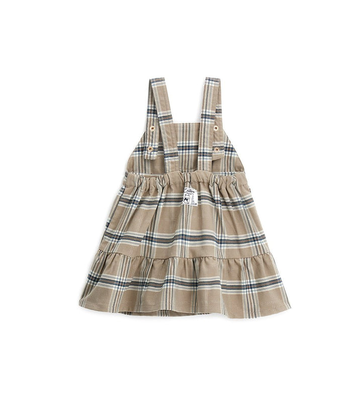 PLAYFUL CAT SNAP BABY GIRL OVERALLS - Little Betty