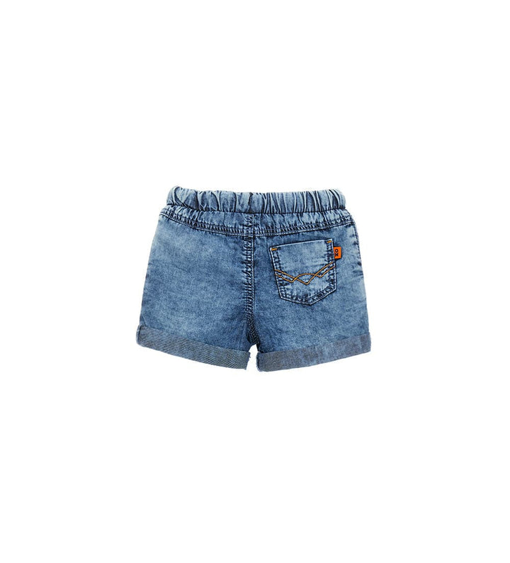 RUN FREE COTTON TODDLER BOY DENIM SHORTS - Little Betty