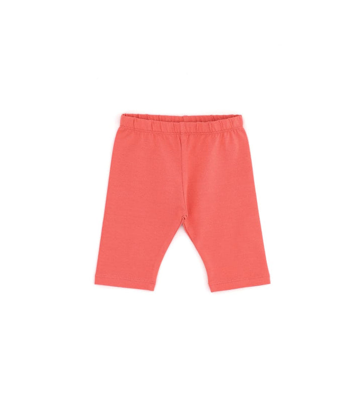 SHORT BREATHABLE SOFT STRETCHY COTTON BABY GIRL LEGGINGS - Little Betty