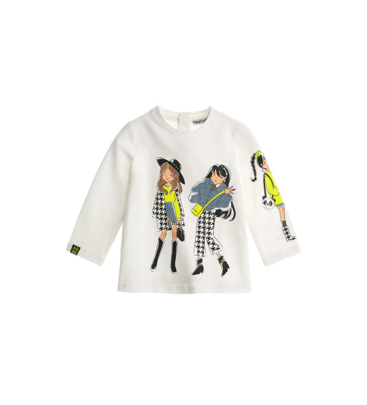 SNAP-BACK TRENDY GIRLS - TODDLER GIRL LONG SLEEVE SHIRTS