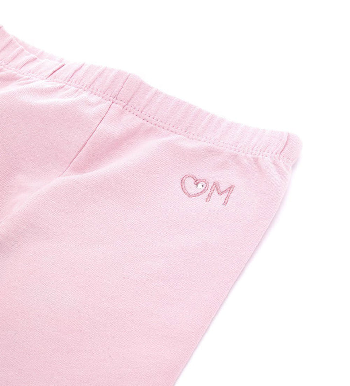 SPARKLE FLEECE COZY BABY GIRL LEGGINGS - Little Betty