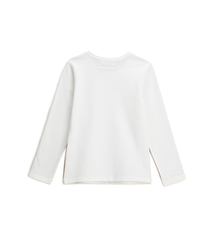 SPARKLING HEARTBEAT COTTON TEE - GIRLS LONG SLEEVE SHIRTS - Little Betty