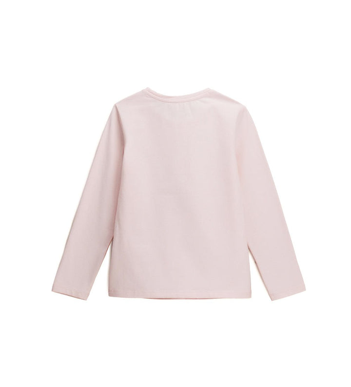 SPARKLING HEARTBEAT COTTON TEE - GIRLS LONG SLEEVE SHIRTS - Little Betty
