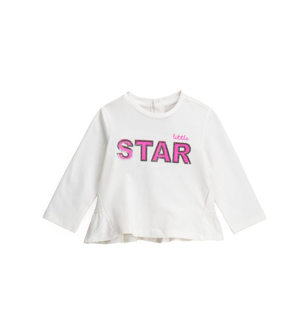STAR GLAMOUR TEE- TODDLER GIRL LONG SLEEVE SHIRTS - Little Betty