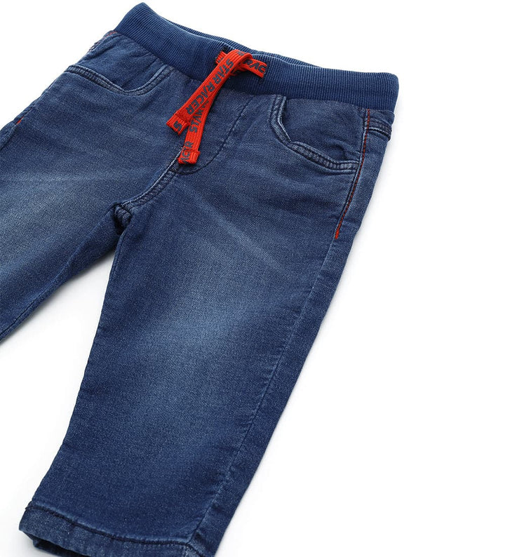 STAR RACER COTTON FLEECE DENIM TODDLER BOY JEANS - Little Betty