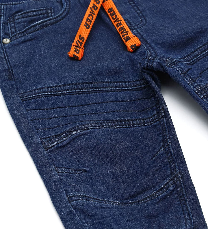 STAR RACER DENIM STRETCHY TODDLER BOY JEANS