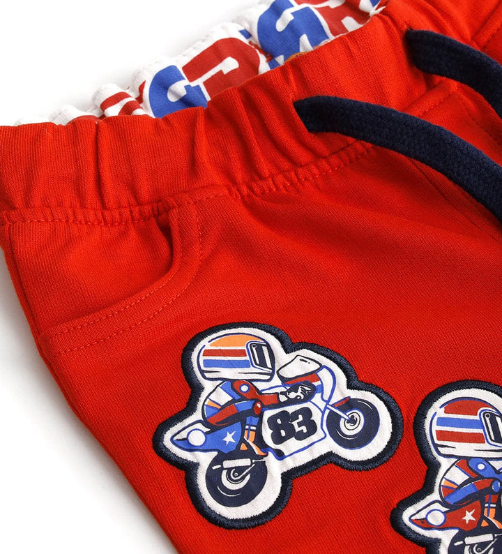 STAR RACER DRAWSTRING TODDLER SWEATPANTS  - Little Betty