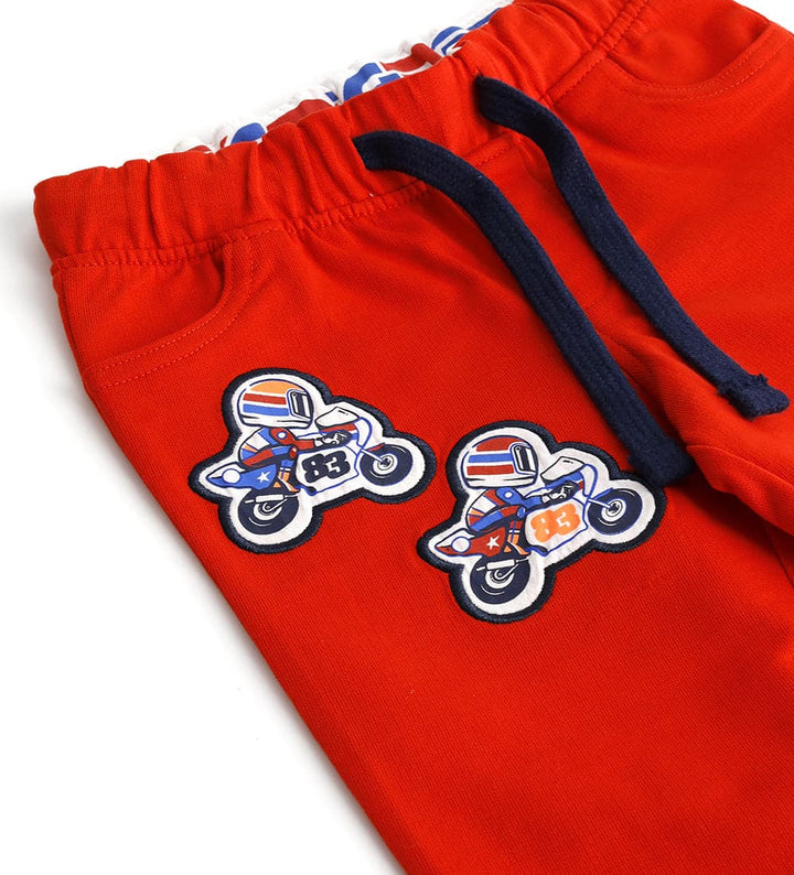 STAR RACER DRAWSTRING TODDLER SWEATPANTS  - Little Betty