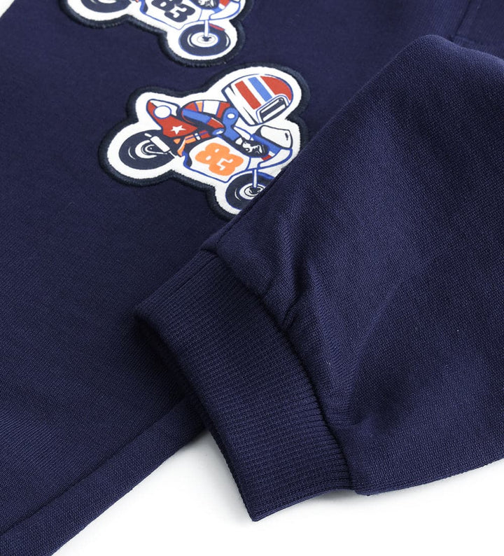 STAR RACER DRAWSTRING TODDLER SWEATPANTS  - Little Betty